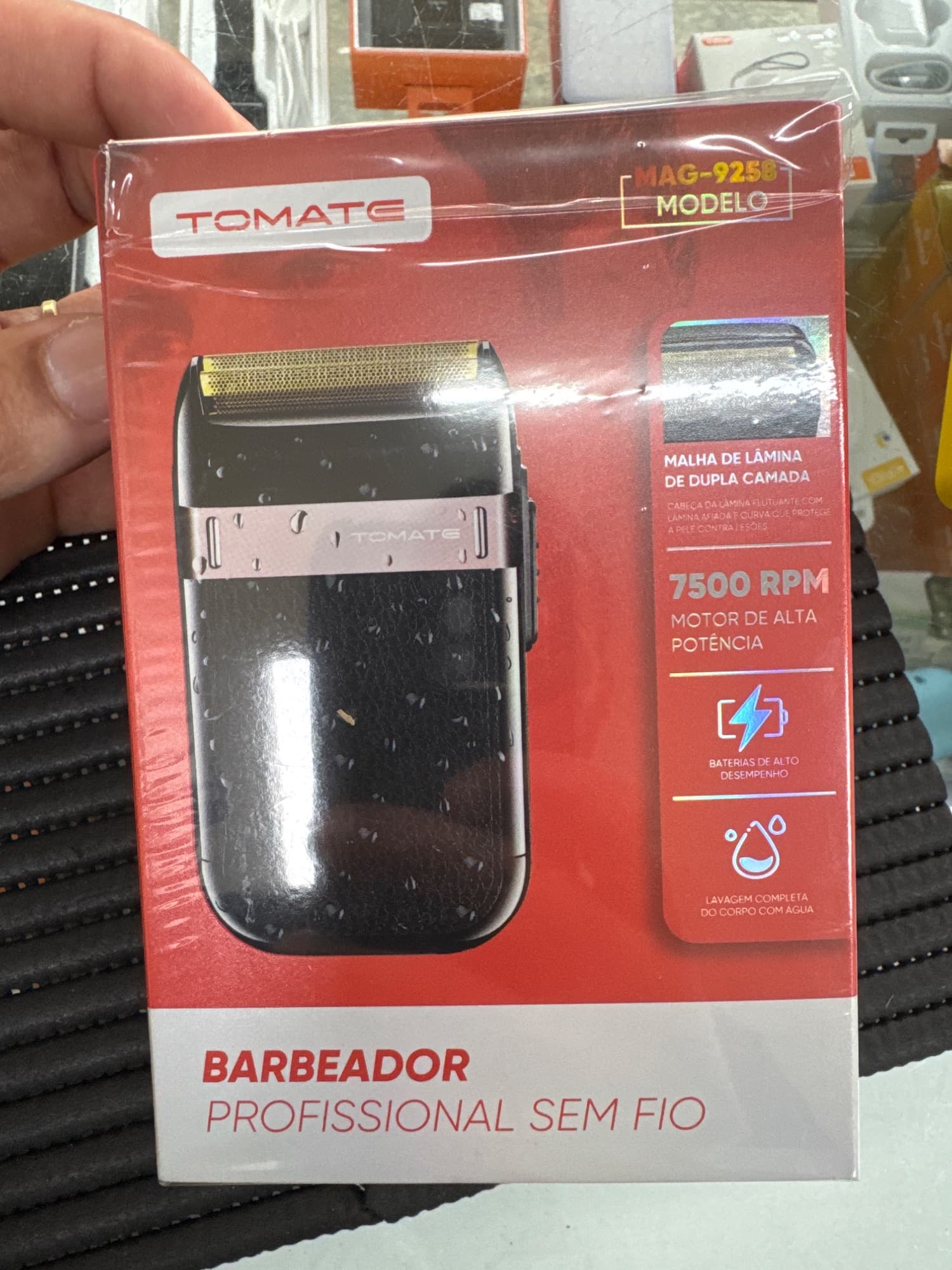 Barbeador profissional sem fio TOMATE MAG-9258
